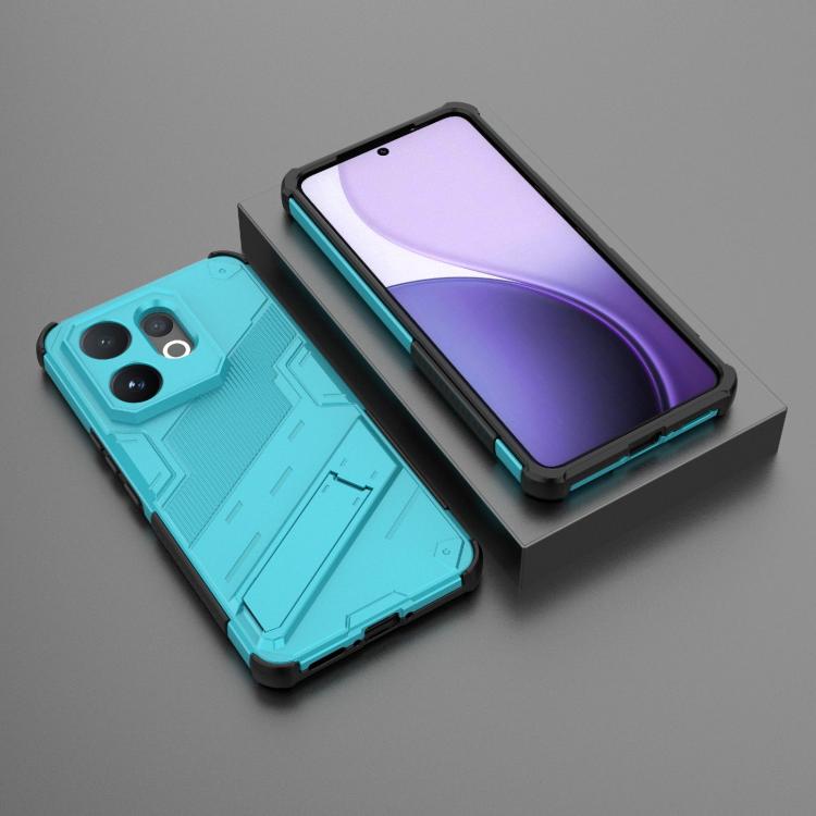 For vivo V60 5G Global Punk Armor 2 in 1 PC + TPU Phone Case with Holder