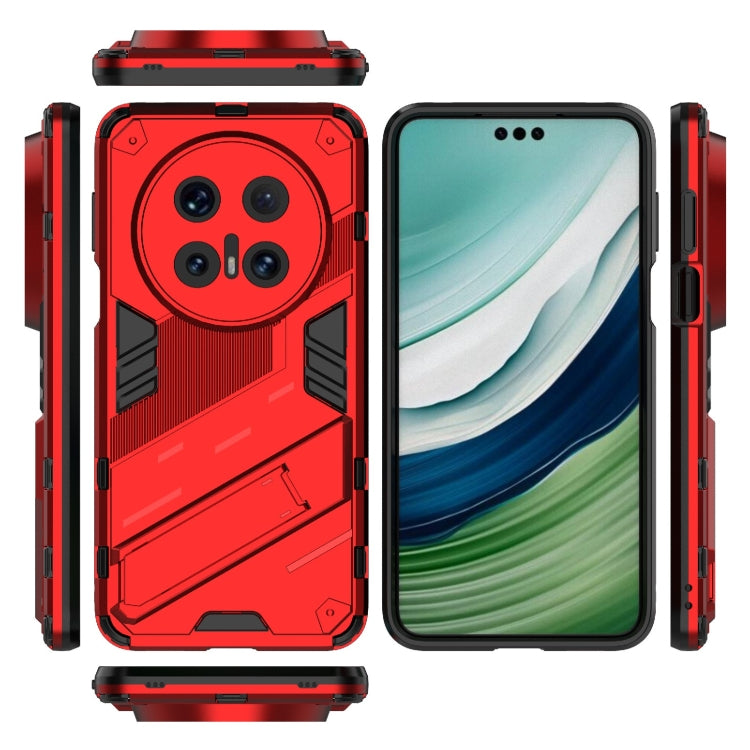 For Huawei Mate 70 Pro / 70 Pro+ Punk Armor 2 in 1 PC + TPU Phone Case with Holder