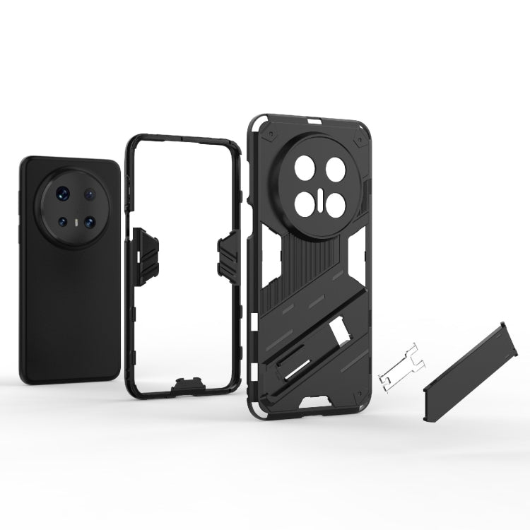 For Huawei Mate 70 Pro / 70 Pro+ Punk Armor 2 in 1 PC + TPU Phone Case with Holder