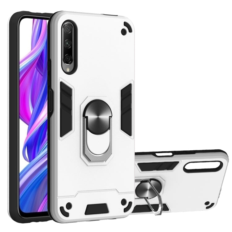 For Huawei Y9s / Honor 9X 2 in 1 Armour Series PC + TPU Protective Case with Ring Holder