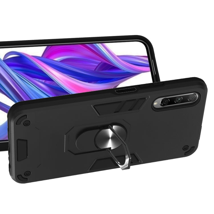 For Huawei Y9s / Honor 9X 2 in 1 Armour Series PC + TPU Protective Case with Ring Holder