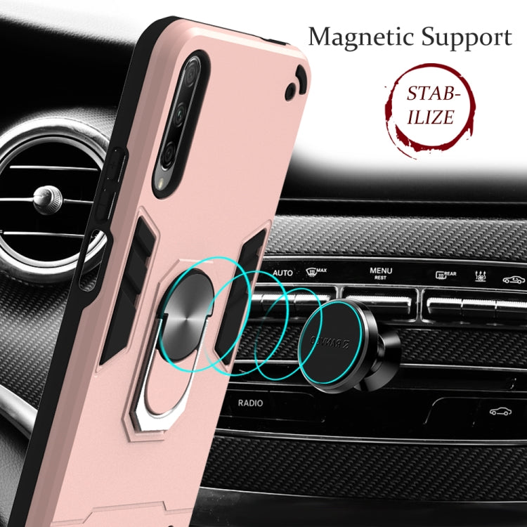 For Huawei Y9s / Honor 9X 2 in 1 Armour Series PC + TPU Protective Case with Ring Holder