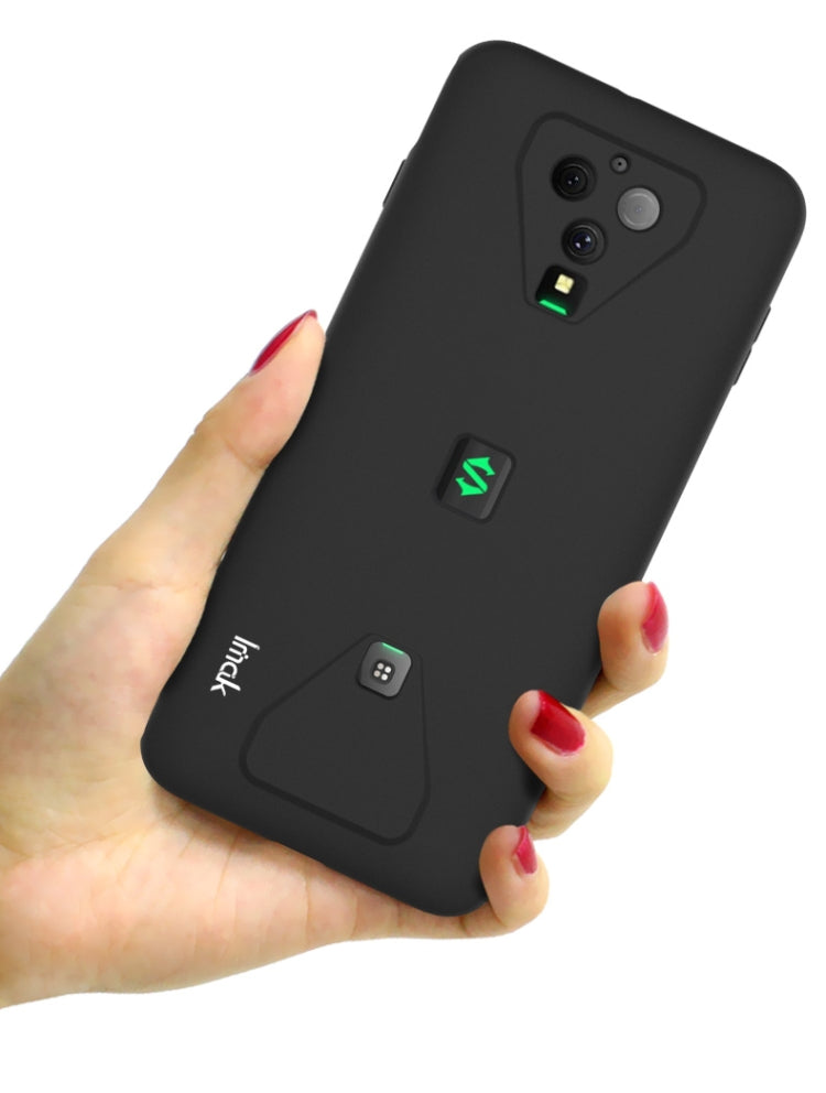 For Xiaomi Black Shark 3 Pro IMAK UC-1 Series Shockproof Frosted TPU Protective Case (Black)