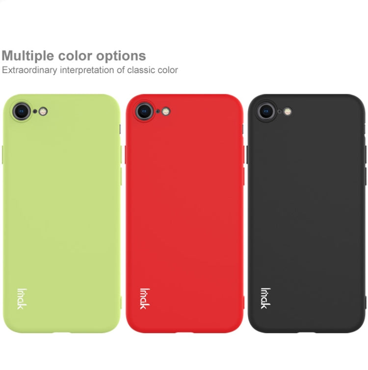 For iPhone SE 2022 / SE 2020 IMAK UC-1 Series Shockproof Frosted TPU Protective Case(Green)