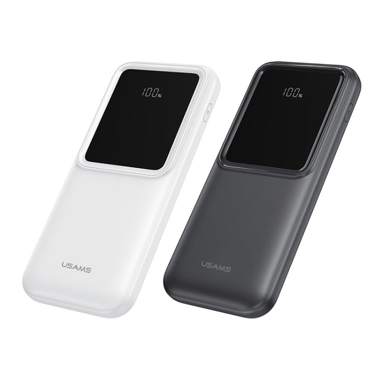 USAMS US-CD194 10000mAh 10W Portable Digital Display Power Bank with Cable