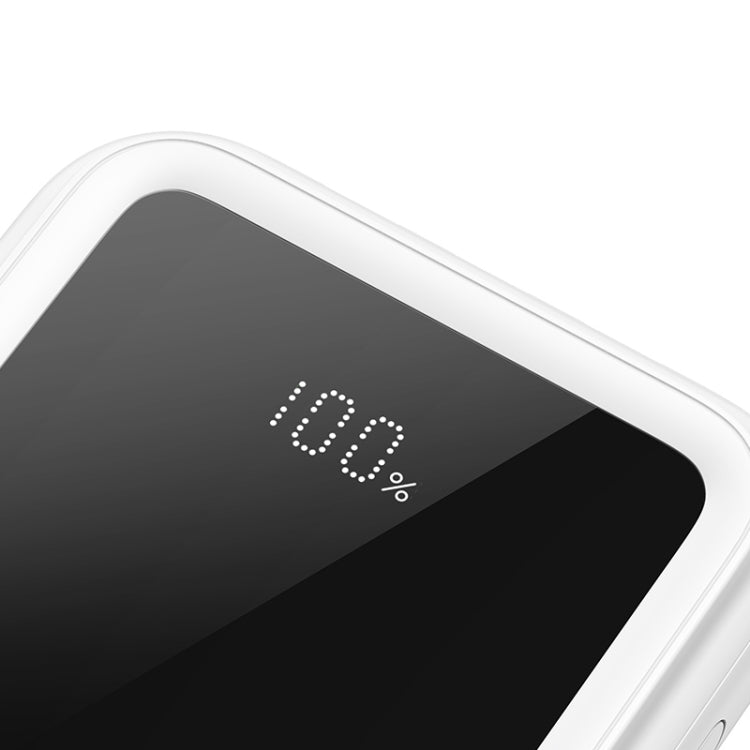 USAMS US-CD194 10000mAh 10W Portable Digital Display Power Bank with Cable