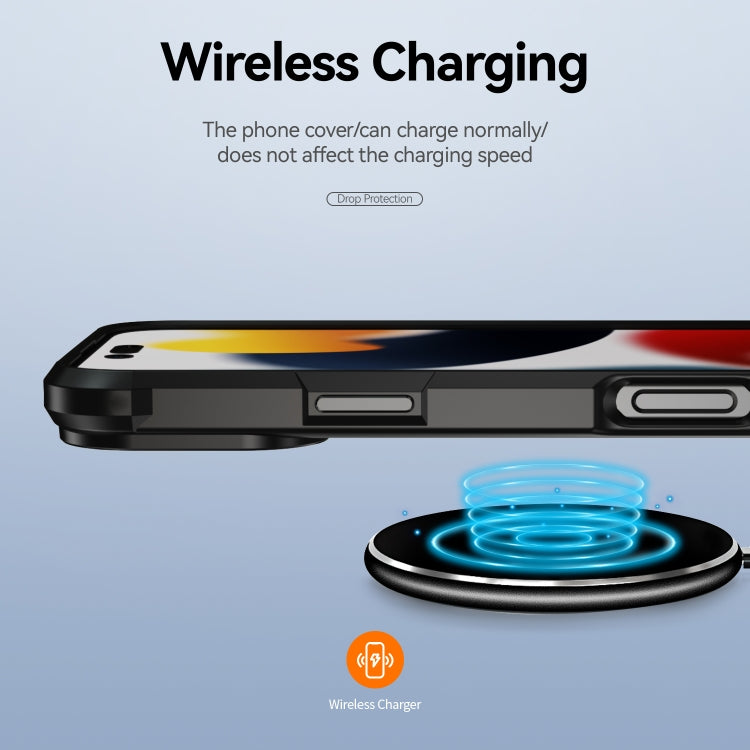 For iPhone 16 Pro TPU + PC Lens Protection Phone Case