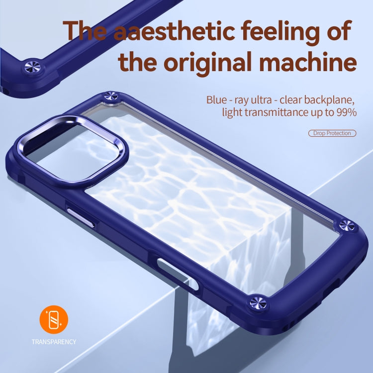 For iPhone 16 Pro TPU + PC Lens Protection Phone Case