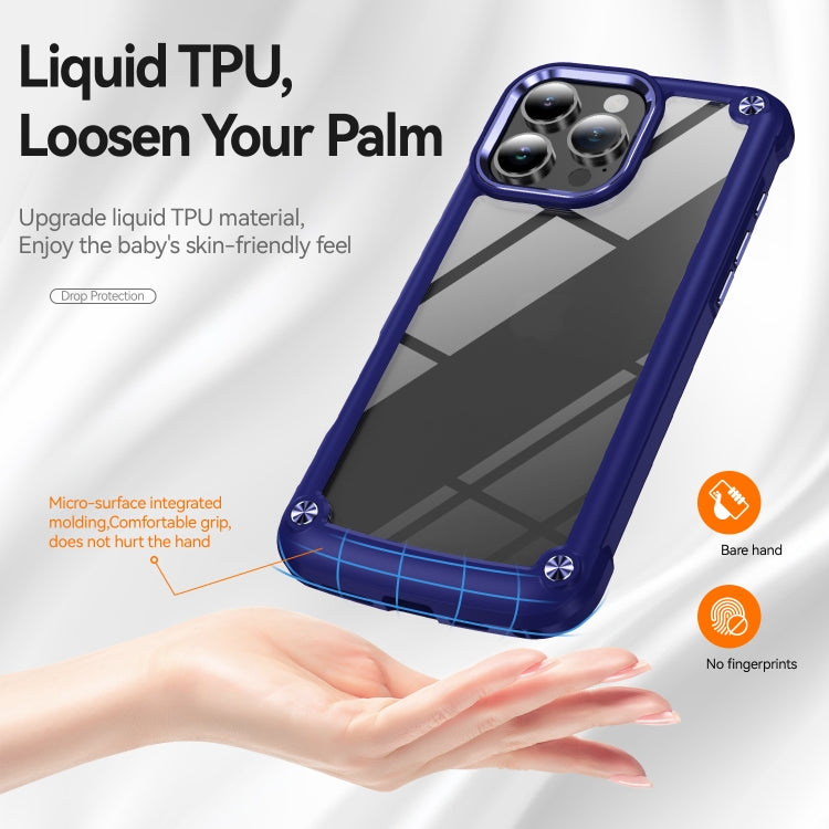 For iPhone 16 Pro TPU + PC Lens Protection Phone Case