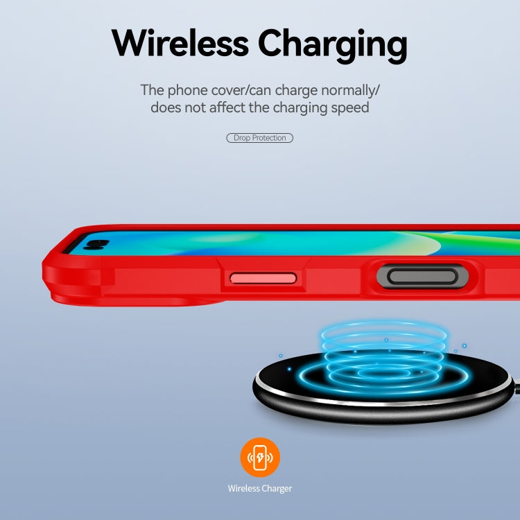 For iPhone 16 Plus TPU + PC Lens Protection Phone Case