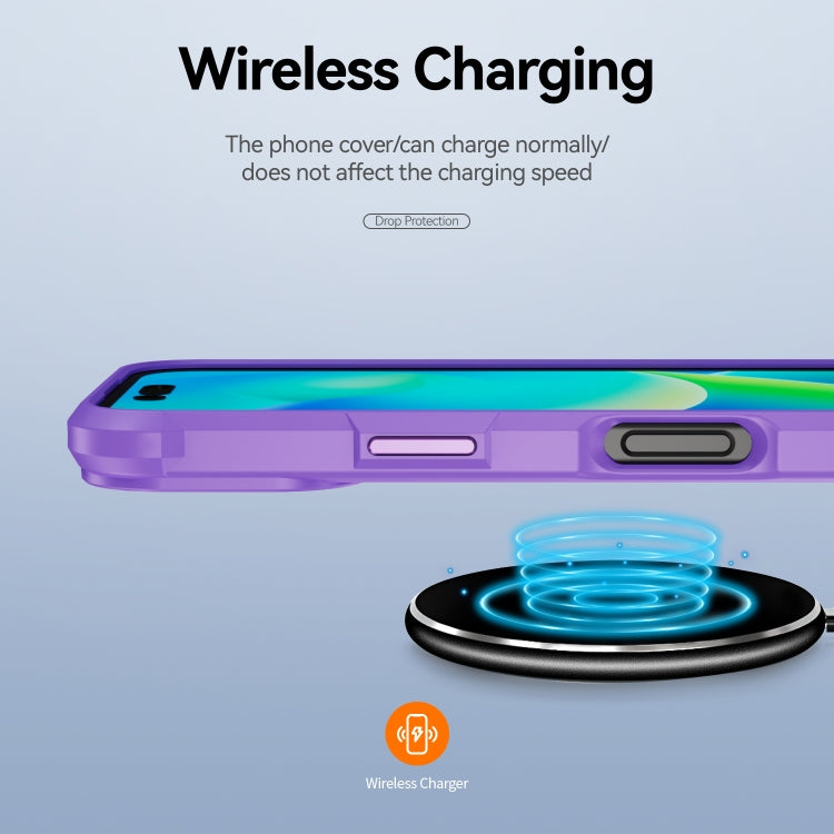 For iPhone 16 Plus TPU + PC Lens Protection Phone Case