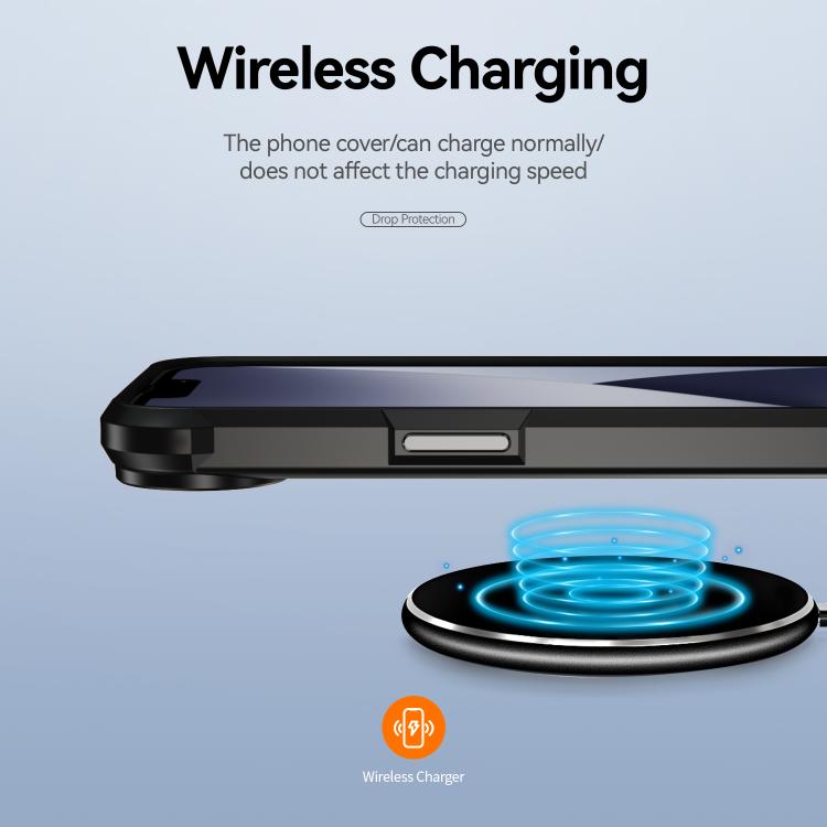 For iPhone 17e / 16e TPU + PC Lens Protection Phone Case