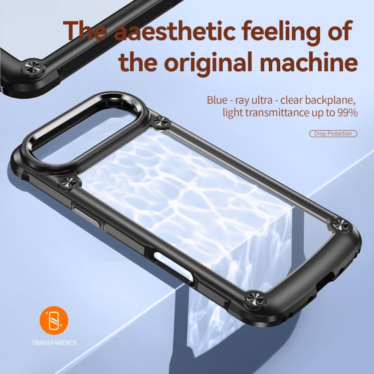 For iPhone Air TPU + PC Lens Protection Phone Case