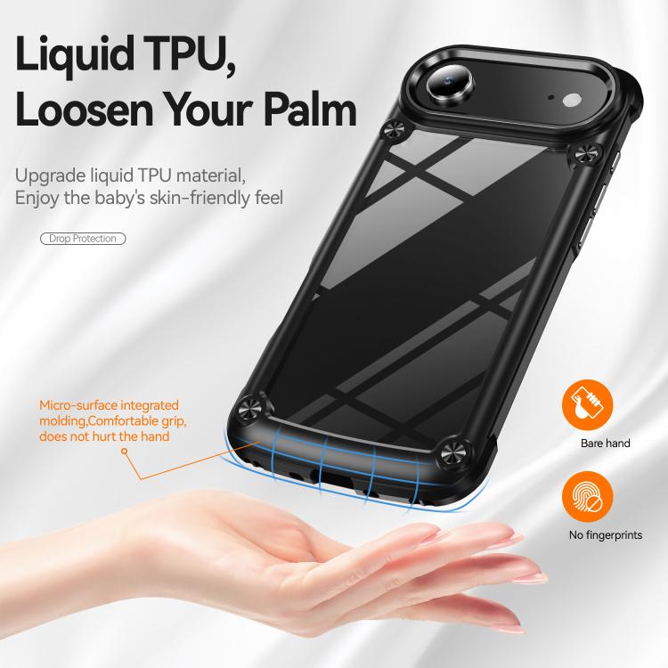For iPhone Air TPU + PC Lens Protection Phone Case