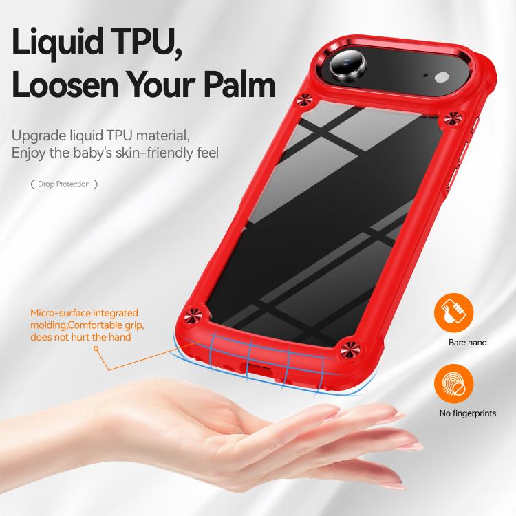For iPhone Air TPU + PC Lens Protection Phone Case