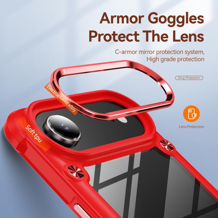 For iPhone Air TPU + PC Lens Protection Phone Case