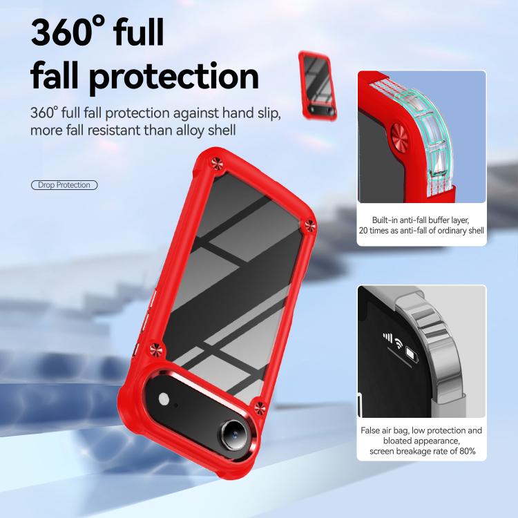 For iPhone Air TPU + PC Lens Protection Phone Case