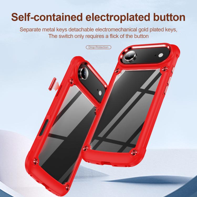 For iPhone Air TPU + PC Lens Protection Phone Case