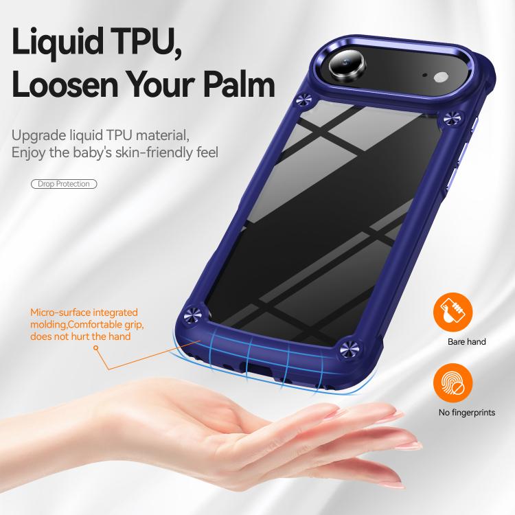 For iPhone Air TPU + PC Lens Protection Phone Case
