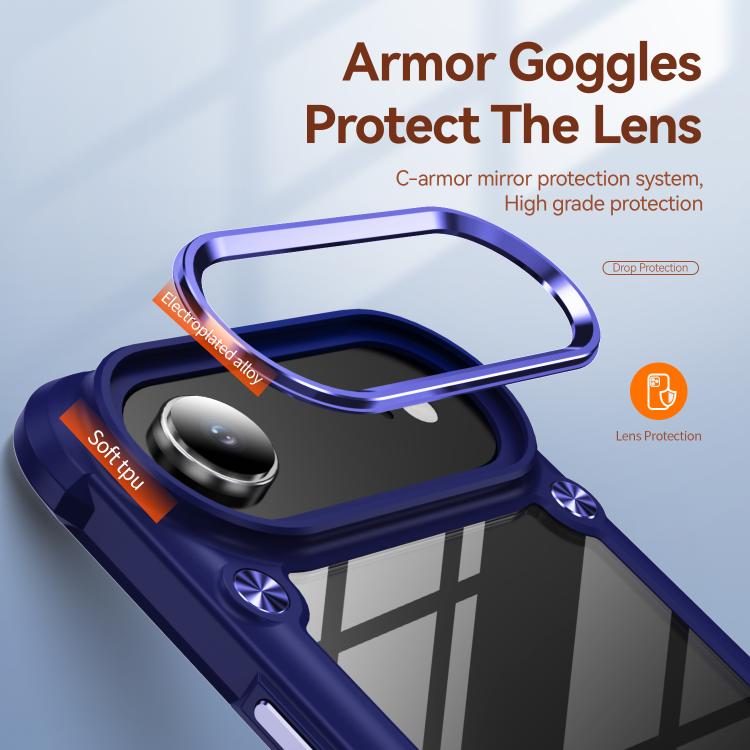 For iPhone Air TPU + PC Lens Protection Phone Case