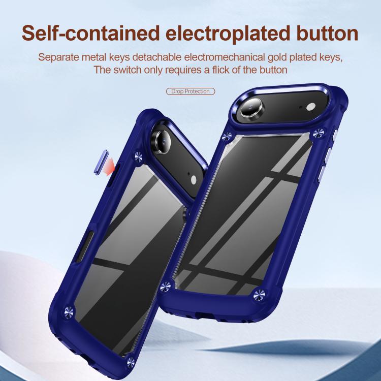 For iPhone Air TPU + PC Lens Protection Phone Case