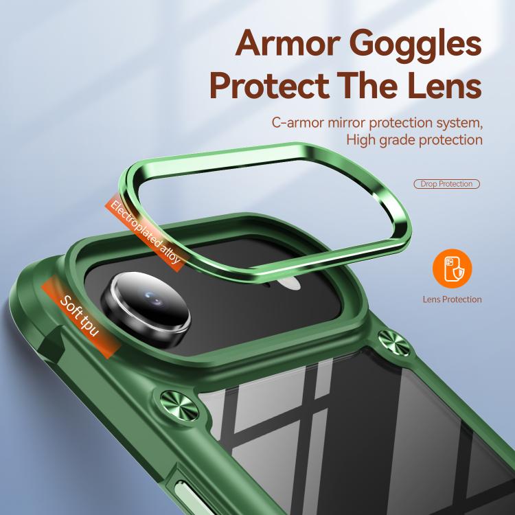For iPhone Air TPU + PC Lens Protection Phone Case