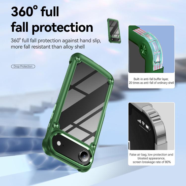 For iPhone Air TPU + PC Lens Protection Phone Case