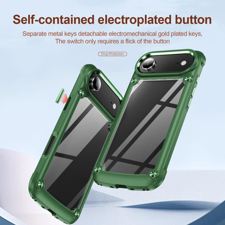 For iPhone Air TPU + PC Lens Protection Phone Case