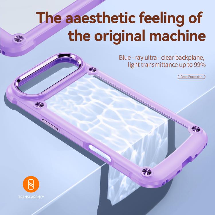 For iPhone Air TPU + PC Lens Protection Phone Case