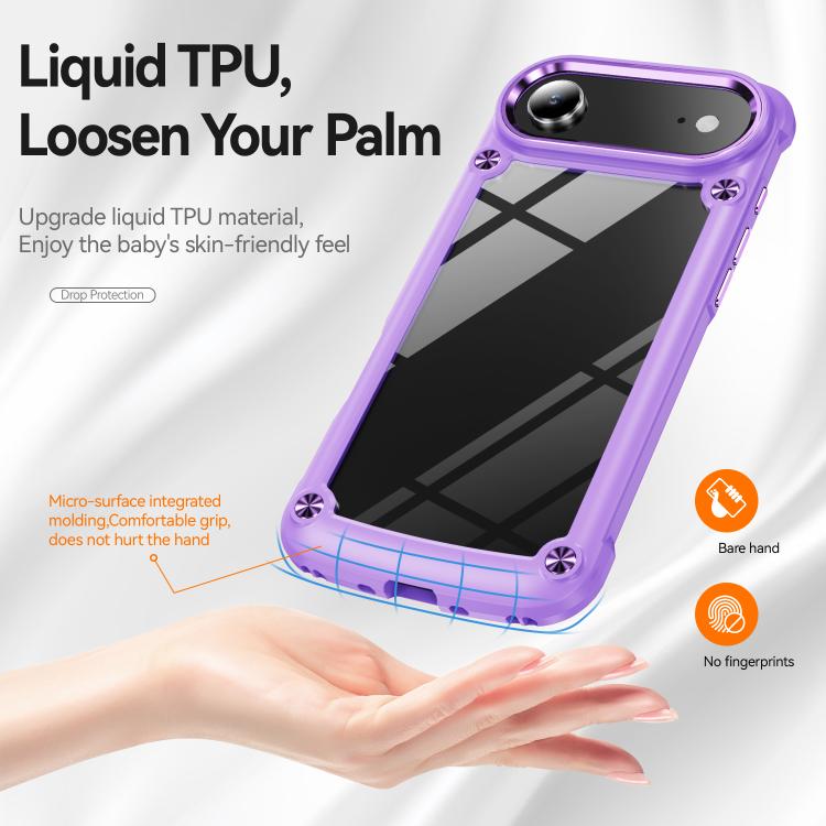 For iPhone Air TPU + PC Lens Protection Phone Case