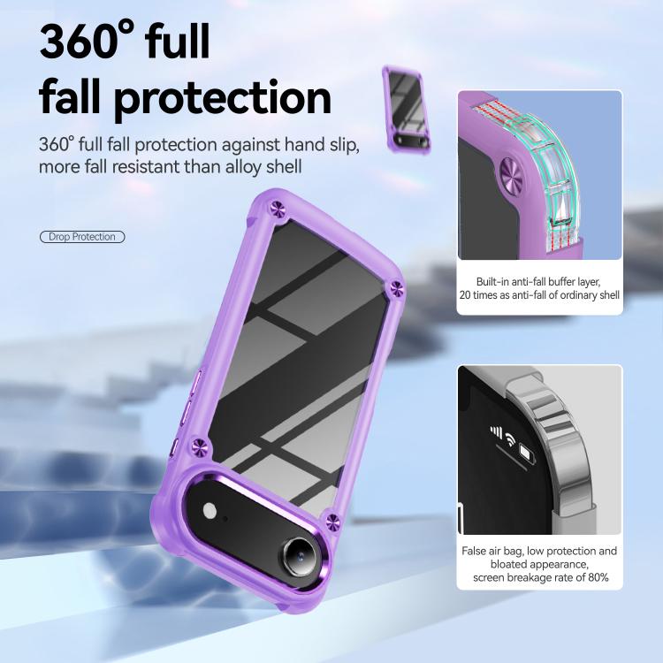 For iPhone Air TPU + PC Lens Protection Phone Case
