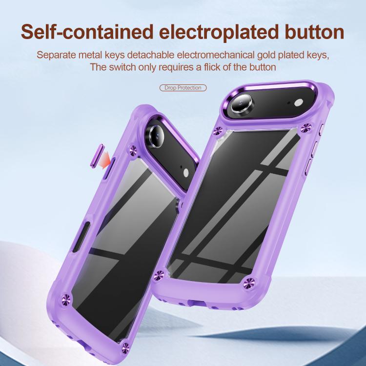 For iPhone Air TPU + PC Lens Protection Phone Case