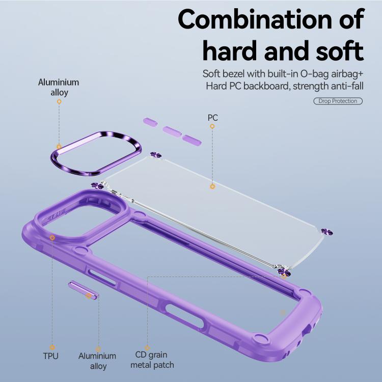For iPhone Air TPU + PC Lens Protection Phone Case