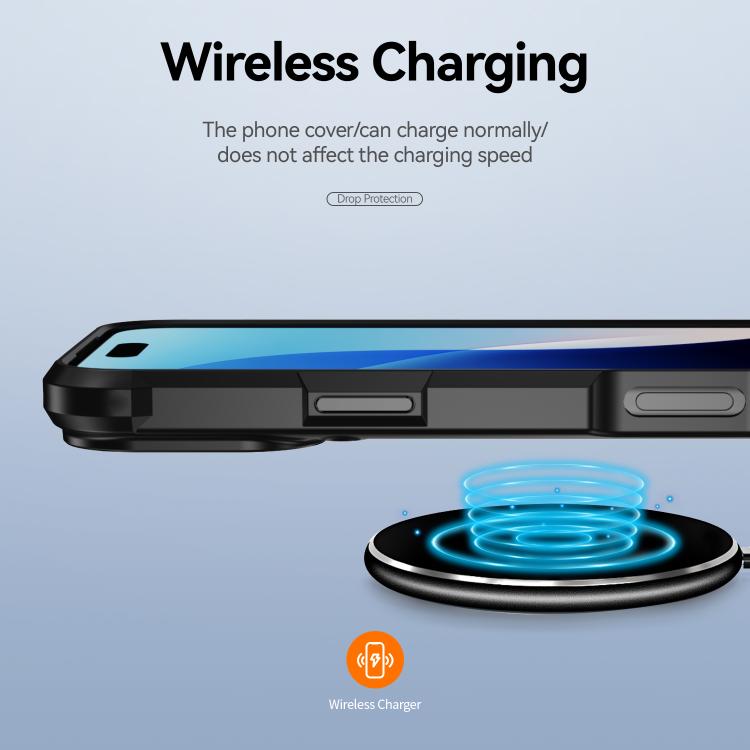 For iPhone 17 Pro TPU + PC Lens Protection Phone Case