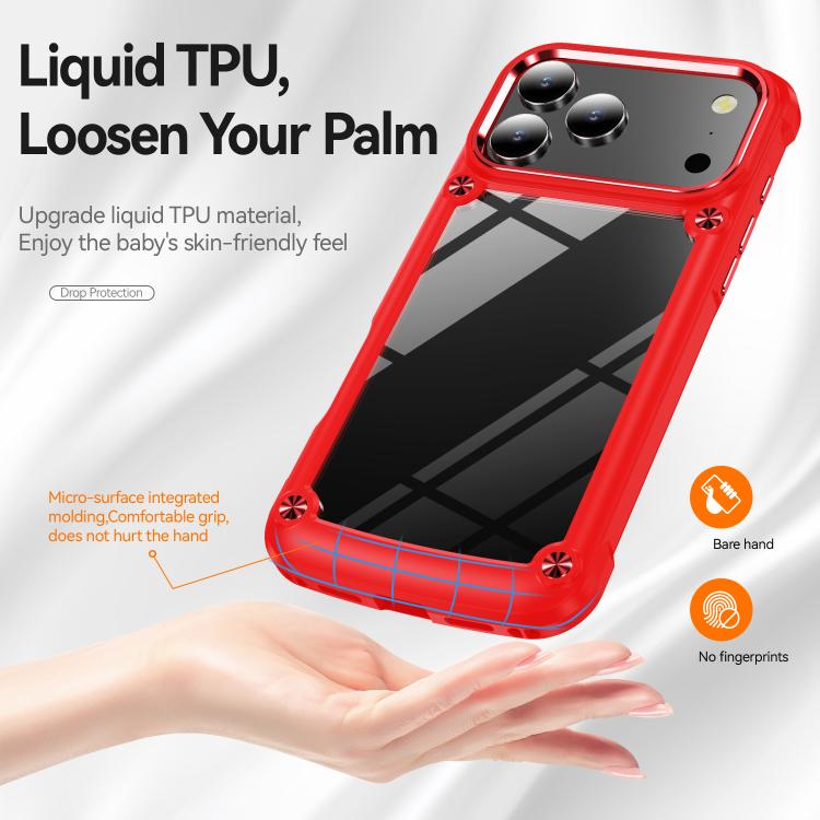 For iPhone 17 Pro TPU + PC Lens Protection Phone Case