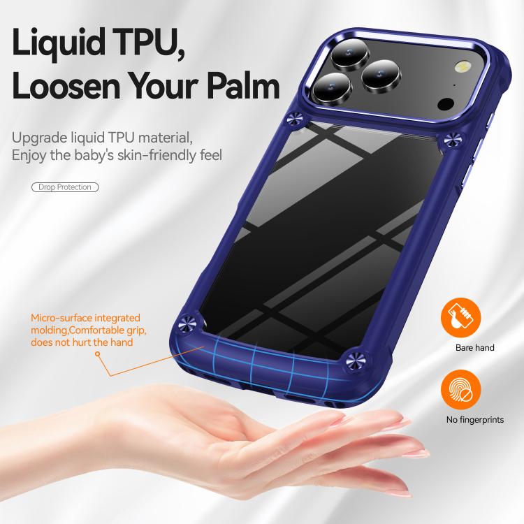 For iPhone 17 Pro TPU + PC Lens Protection Phone Case