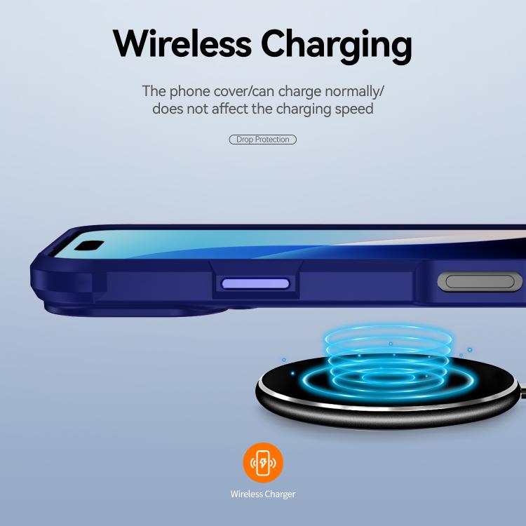 For iPhone 17 Pro TPU + PC Lens Protection Phone Case