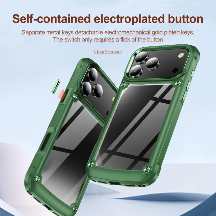 For iPhone 17 Pro TPU + PC Lens Protection Phone Case