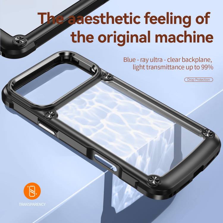 For iPhone 17 Pro Max TPU + PC Lens Protection Phone Case