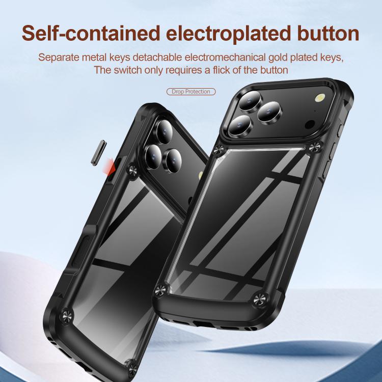 For iPhone 17 Pro Max TPU + PC Lens Protection Phone Case