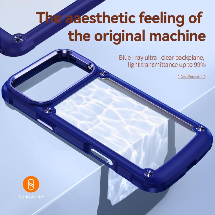 For iPhone 17 Pro Max TPU + PC Lens Protection Phone Case