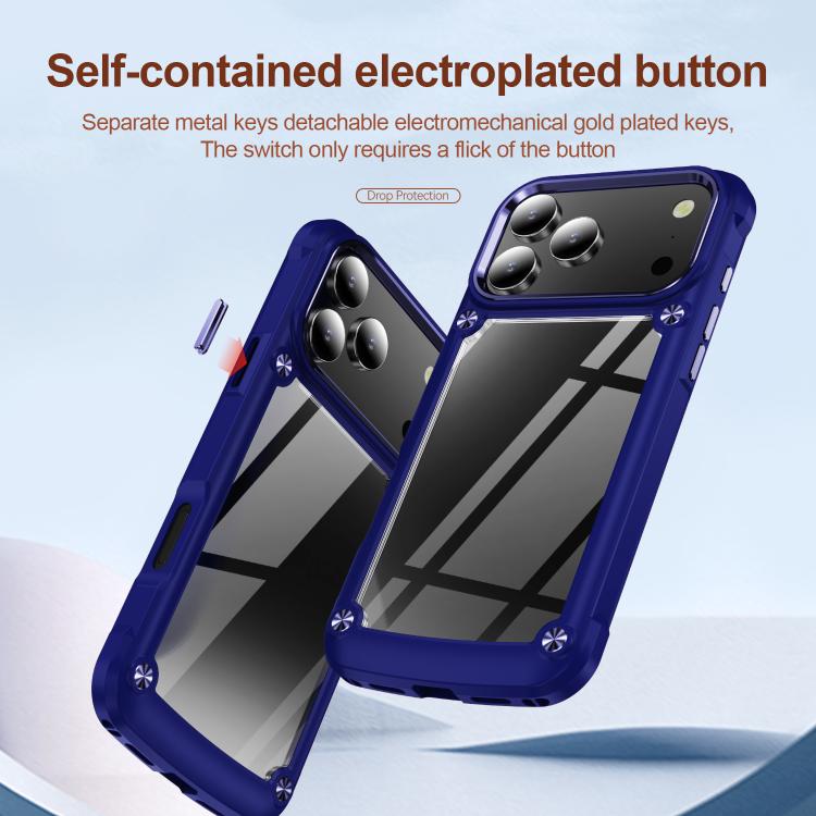 For iPhone 17 Pro Max TPU + PC Lens Protection Phone Case