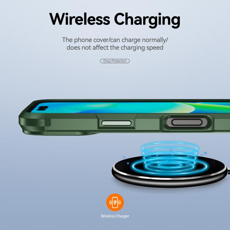 For iPhone 17 TPU + PC Lens Protection Phone Case