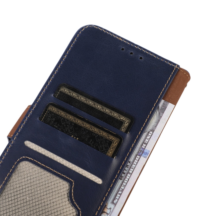 For iPhone 16 Plus Crazy Horse Top Layer Cowhide Leather Phone Case