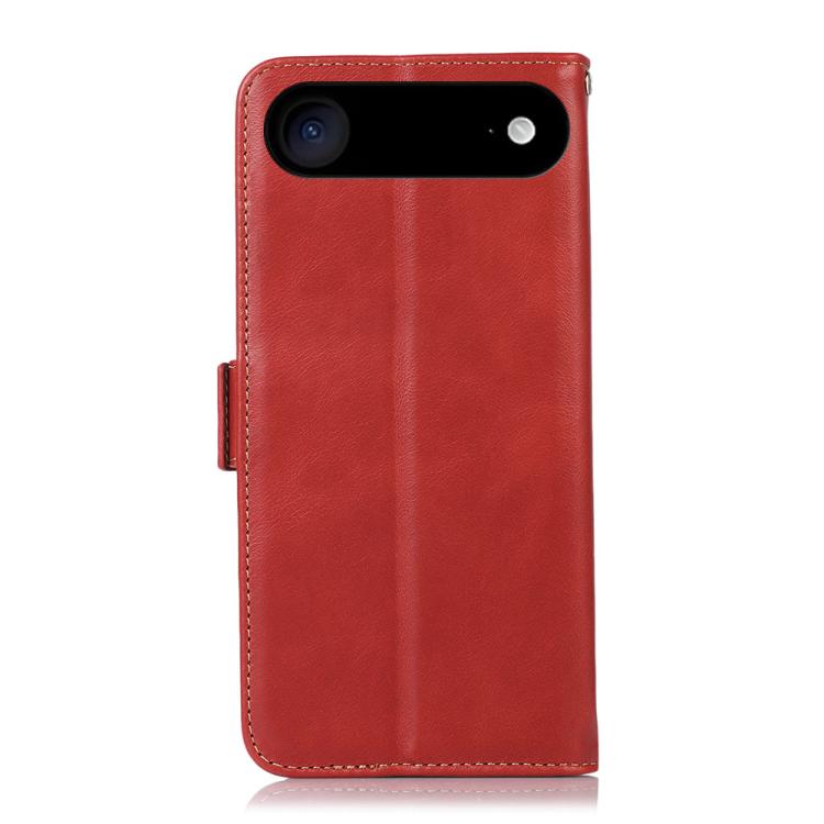 For iPhone Air Crazy Horse Top Layer Cowhide Leather Phone Case