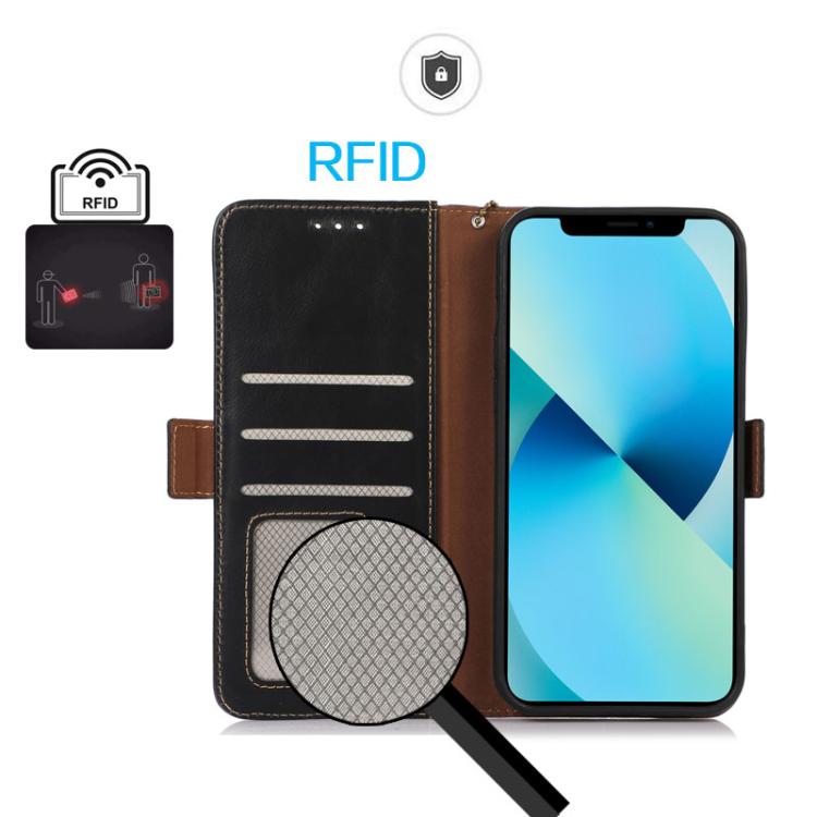 For iPhone 17 Pro Max Crazy Horse Top Layer Cowhide Leather Phone Case
