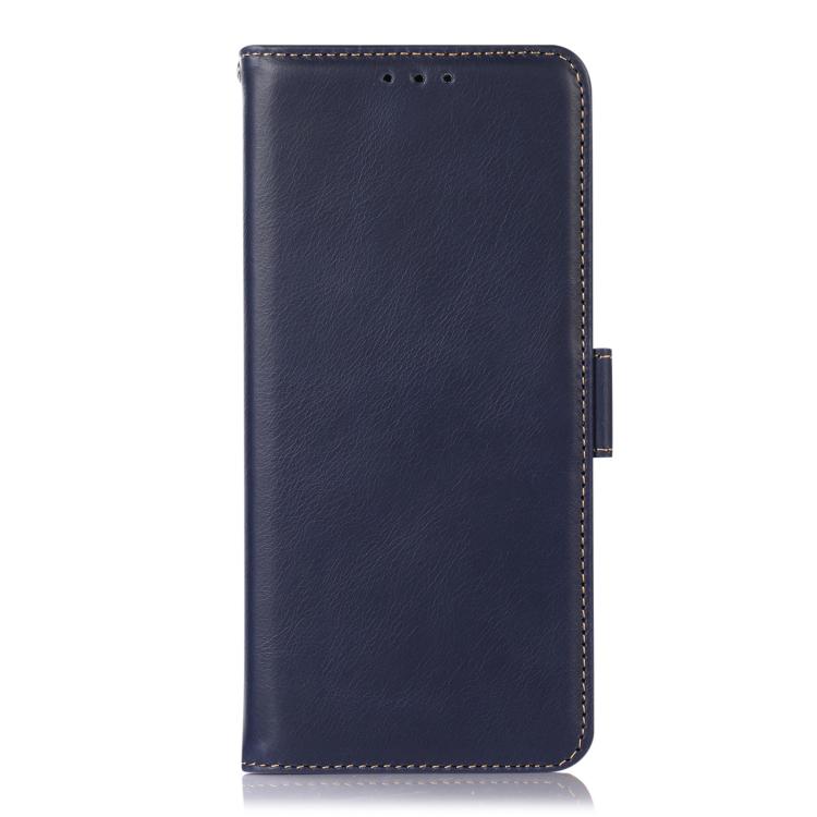 For iPhone 17 Pro Max Crazy Horse Top Layer Cowhide Leather Phone Case