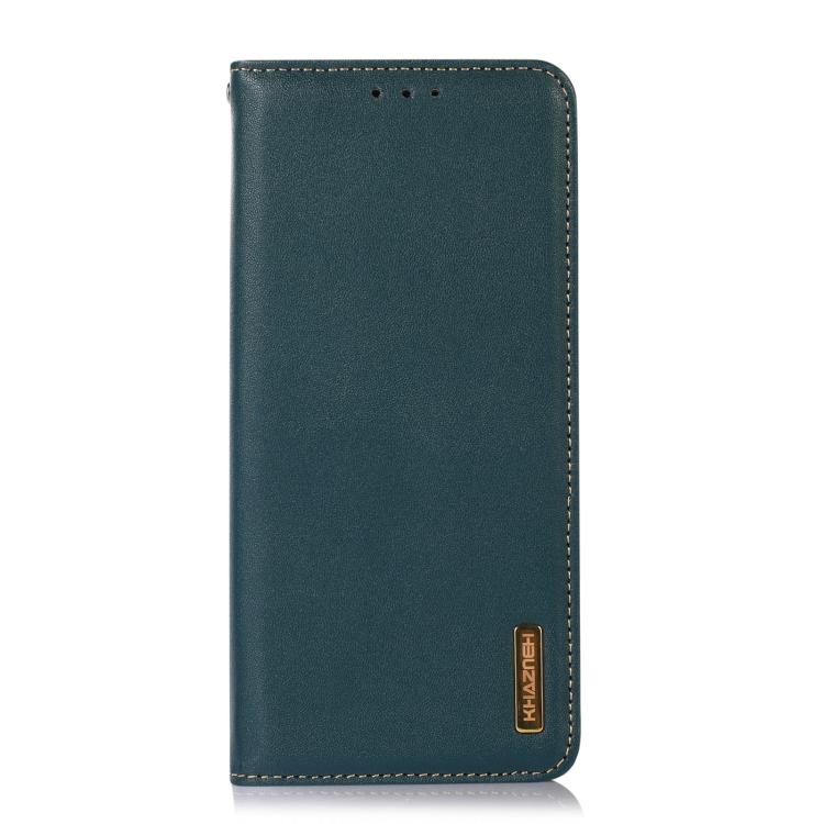 For iPhone Air KHAZNEH Nappa Top Layer Cowhide Leather Phone Case