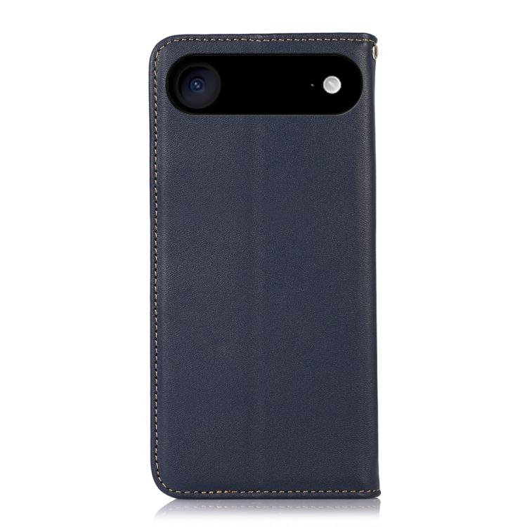 For iPhone Air KHAZNEH Nappa Top Layer Cowhide Leather Phone Case