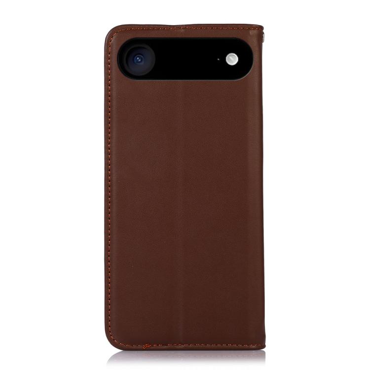 For iPhone Air KHAZNEH Nappa Top Layer Cowhide Leather Phone Case